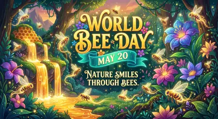 World Bee Day 2026 Instagram Post - Free World Bee Day 2026 Download