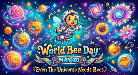 World Bee Day 2026 Wishes - Free World Bee Day 2026 Download