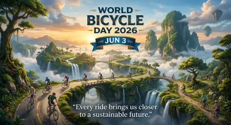World Bicycle Day 2026 Background - Free World Bicycle Day 2026 Download