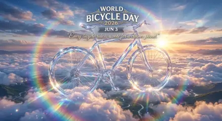 World Bicycle Day 2026 Bicycle Lovers Poster - Free World Bicycle Day 2026 Download