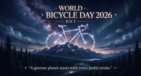World Bicycle Day 2026 Facebook Post - Free World Bicycle Day 2026 Download