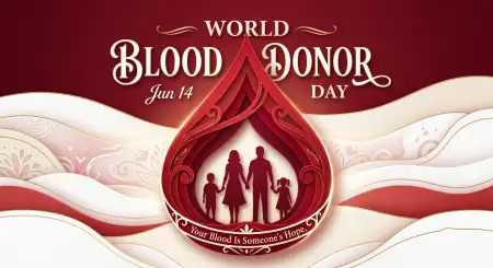 World Blood Donor Day 2026 Blood Donor Certificate Template - Free World Blood Donor Day 2026 Download