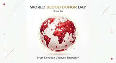 World Blood Donor Day 2026 Editable Instagram Template - Free World Blood Donor Day 2026 Download