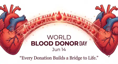 World Blood Donor Day 2026 Event Banner - Free World Blood Donor Day 2026 Download