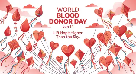 World Blood Donor Day 2026 Event Social Media Kit - Free World Blood Donor Day 2026 Download
