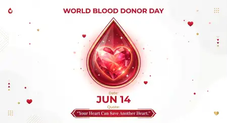 World Blood Donor Day 2026 Premium Instagram Carousel Post - Free World Blood Donor Day 2026 Download
