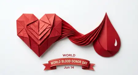 World Blood Donor Day 2026 Stylish Social Media Creative - Free World Blood Donor Day 2026 Download