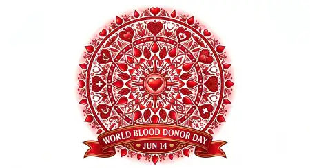 World Blood Donor Day 2026 Transparent Clipart Png - Free World Blood Donor Day 2026 Download