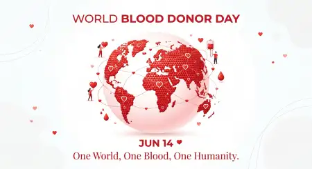 World Blood Donor Day 2026 Viral Social Media Poster - Free World Blood Donor Day 2026 Download