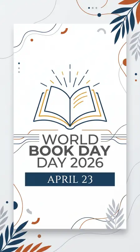 World Book Day Banner Editable Template - Free World Book Day 2026 Download