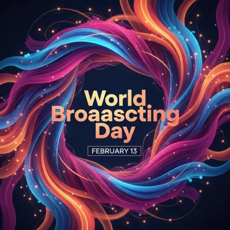 Free World Broadcasting Day Activities For Students Background Download