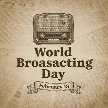 Free World Broadcasting Day History And Significance Background Download