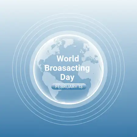 Free World Broadcasting Day News Media Background Background Download
