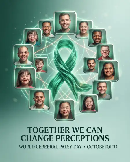 world cerebral palsy day abstract background 2026 - World Cerebral Palsy Day