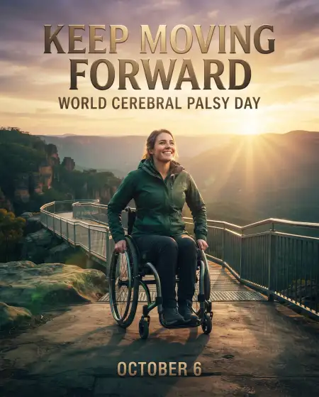 world cerebral palsy day campaign poster 2026 - World Cerebral Palsy Day