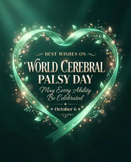 world cerebral palsy day inspirational wishes 2026 - World Cerebral Palsy Day