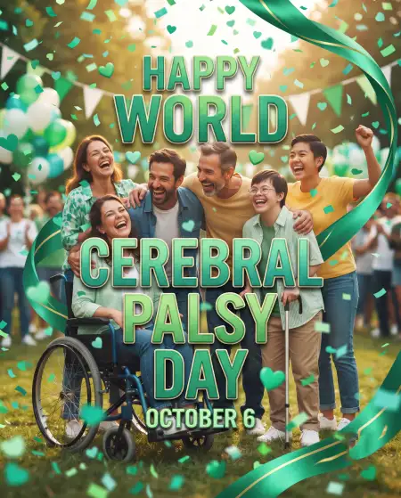 world cerebral palsy day professional banner 2026 - World Cerebral Palsy Day