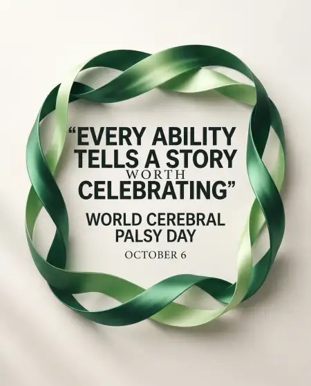 world cerebral palsy day text png 2026 - World Cerebral Palsy Day