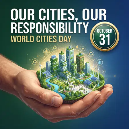 world cities day 2026 eco friendly city design - World Cities Day 2026