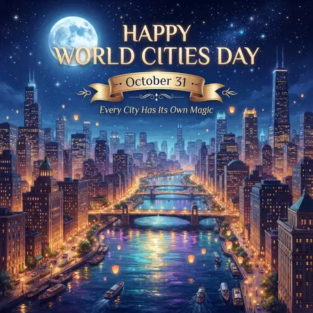 world cities day 2026 greetings - World Cities Day 2026