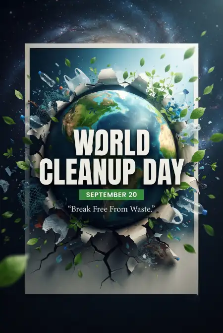 world cleanup day 2026 instagram captions - World Cleanup Day 2026
