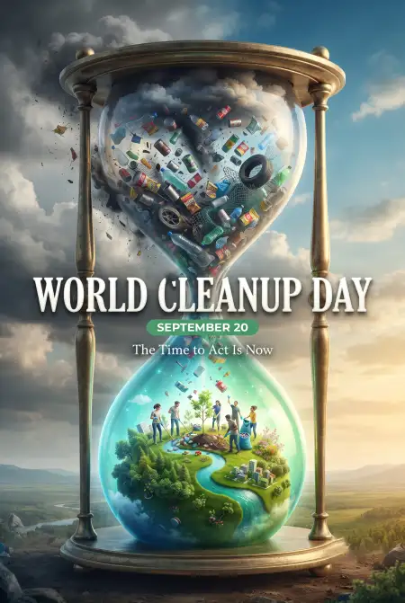 world cleanup day 2026 poster - World Cleanup Day 2026