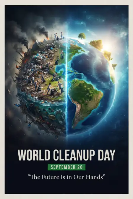 world cleanup day 2026 status images - World Cleanup Day 2026
