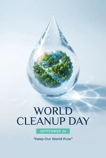 world cleanup day clean earth green earth - World Cleanup Day 2026