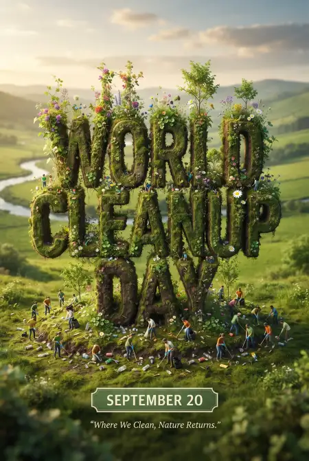world cleanup day hd background - World Cleanup Day 2026