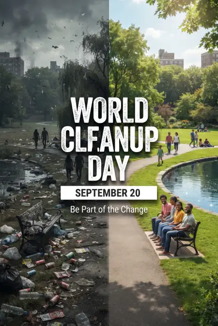world cleanup day keep your city clean - World Cleanup Day 2026