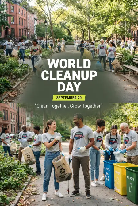 world cleanup day together for a cleaner planet - World Cleanup Day 2026