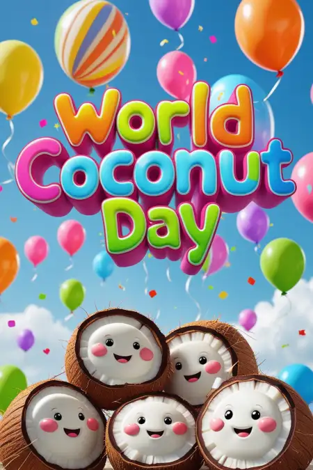 World Coconut Day 2025 Theme And Slogan - Free World Coconut Day Download