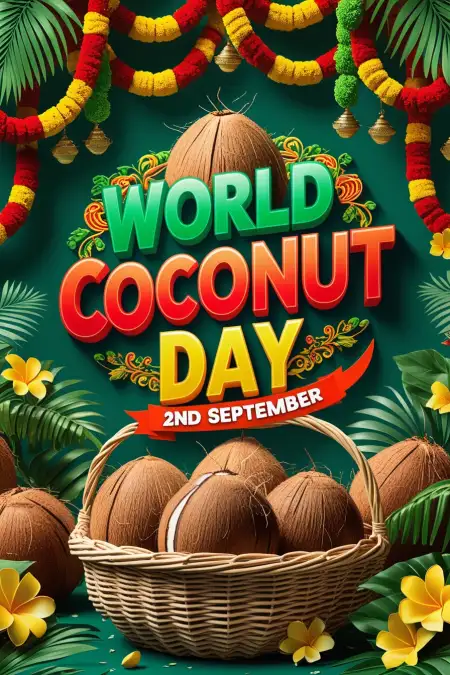 World Coconut Day Cake Decoration Ideas - Free World Coconut Day Download