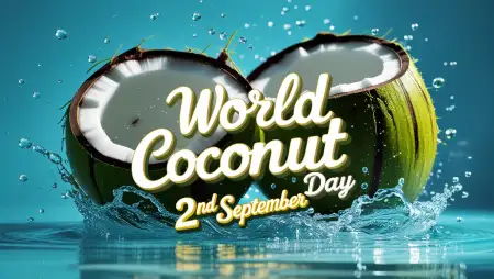 World Coconut Day Celebration Quotes For Whatsapp Status - Free World Coconut Day Download