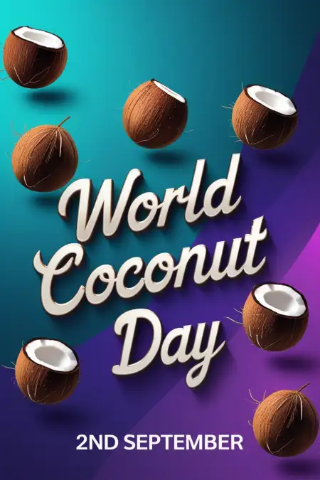World Coconut Day Whatsapp Status Download - Free World Coconut Day Download