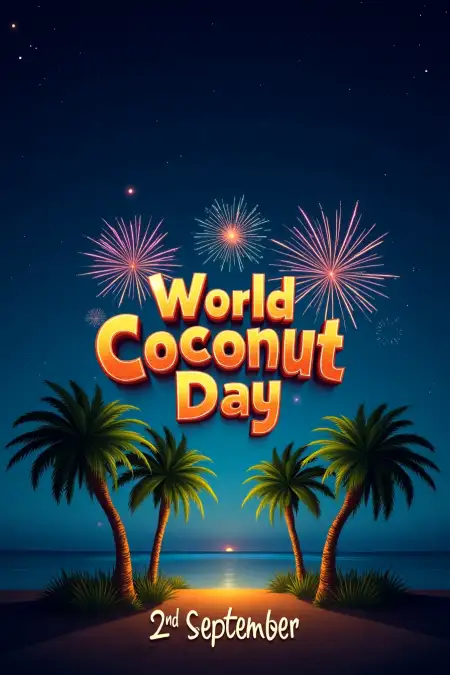 World Coconut Day Wishes In English - Free World Coconut Day Download