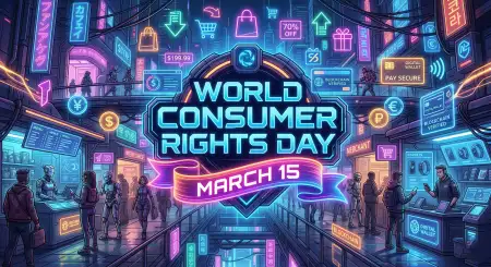 World Consumer Rights Day Facebook Banner Template - Free World Consumer Rights Day Download