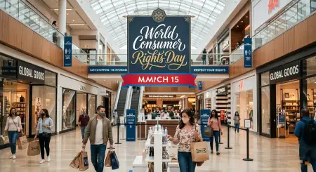 World Consumer Rights Day Modern Awareness Banner - Free World Consumer Rights Day Download