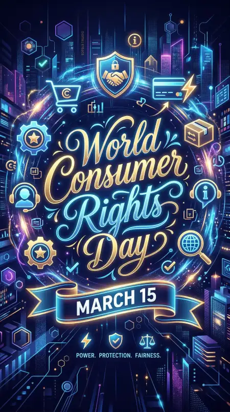 World Consumer Rights Day Social Media Awareness Design - Free World Consumer Rights Day Download