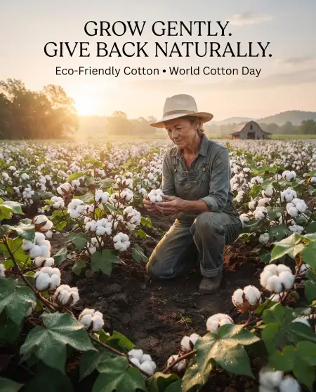 world cotton day sustainability quotes