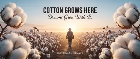 world cotton day wishes for cotton growers