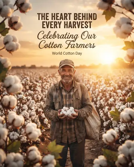 world cotton day wishes for farmers