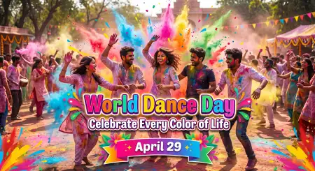 World Dance Day 2026 India Celebration - Free World Dance Day 2026 Download