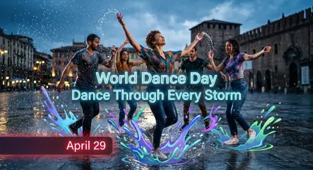 World Dance Day Viral Captions - Free World Dance Day 2026 Download