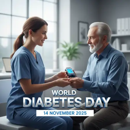 World Diabetes Day 2025 Awareness Image For Students - Free World Diabetes Day 2025 Download