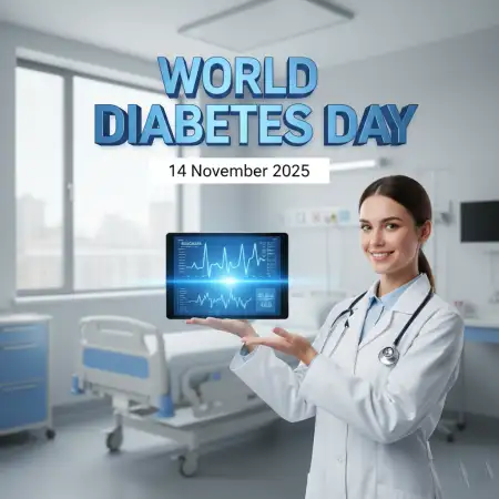 World Diabetes Day 2025 Awareness Symbol Image - Free World Diabetes Day 2025 Download