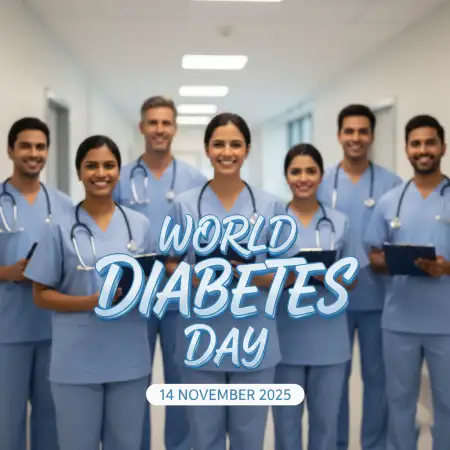World Diabetes Day 2025 Poster For Students - Free World Diabetes Day 2025 Download