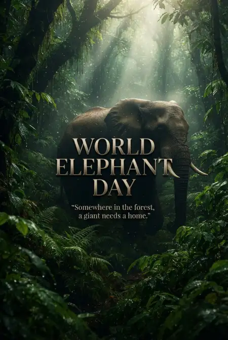 World Elephant Day 2026 Conservation Images - Free World Elephant Day 2026 Download