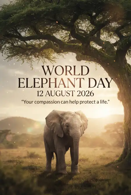 World Elephant Day 2026 - Free World Elephant Day 2026 Download