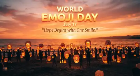 World Emoji Day Awareness Poster - Free World Emoji Day Poster 2026 Download